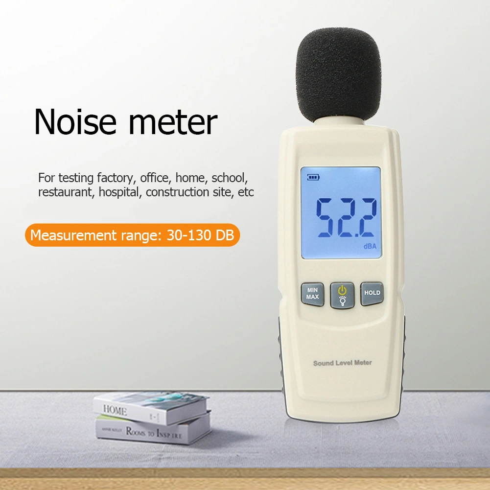 Digital Sound Level Meter Sonometros Noise Audio Leve Meter 30-130dB Decibels Tester Sound Meter